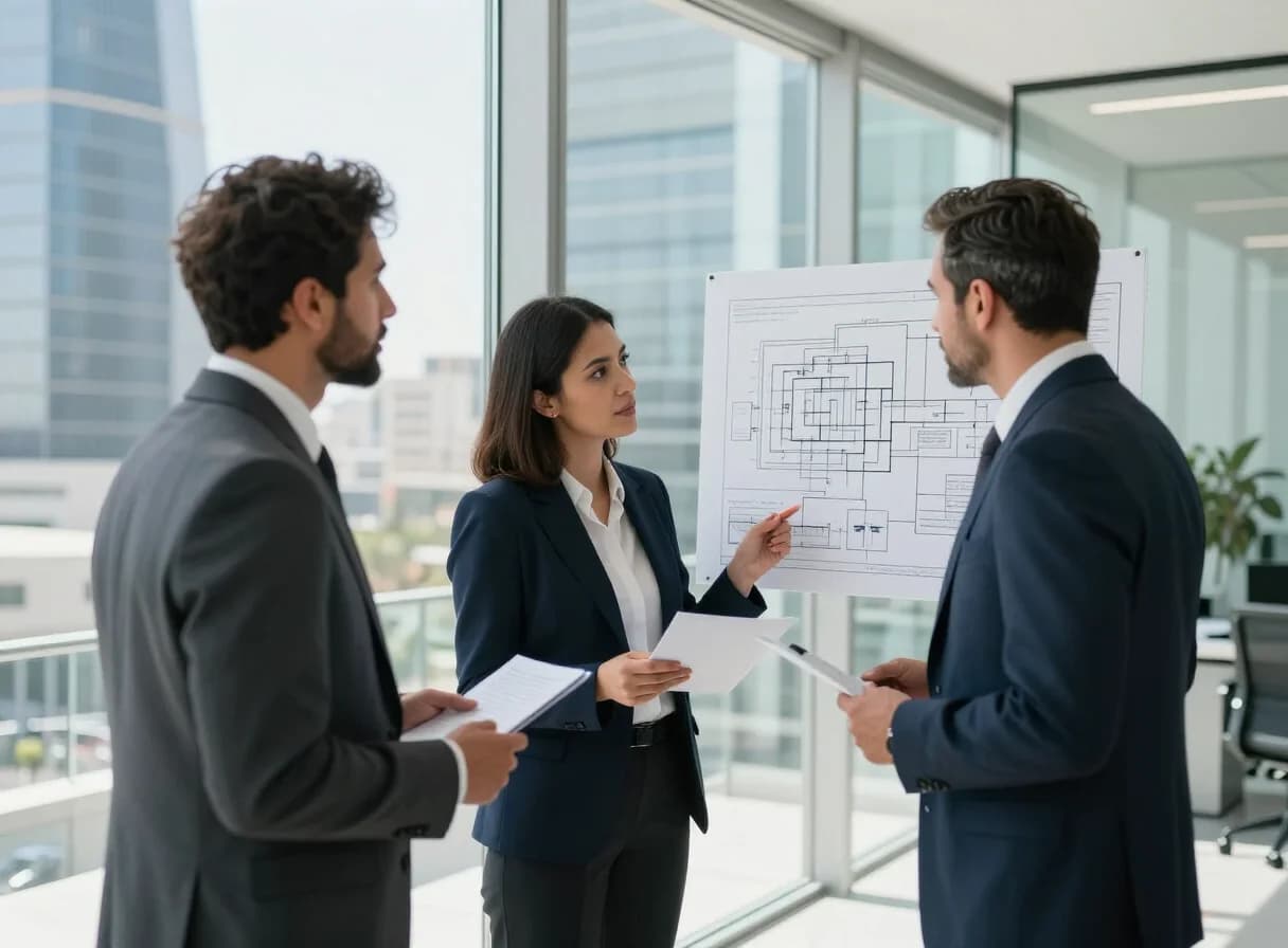 IT consulting and infrastructure planning session