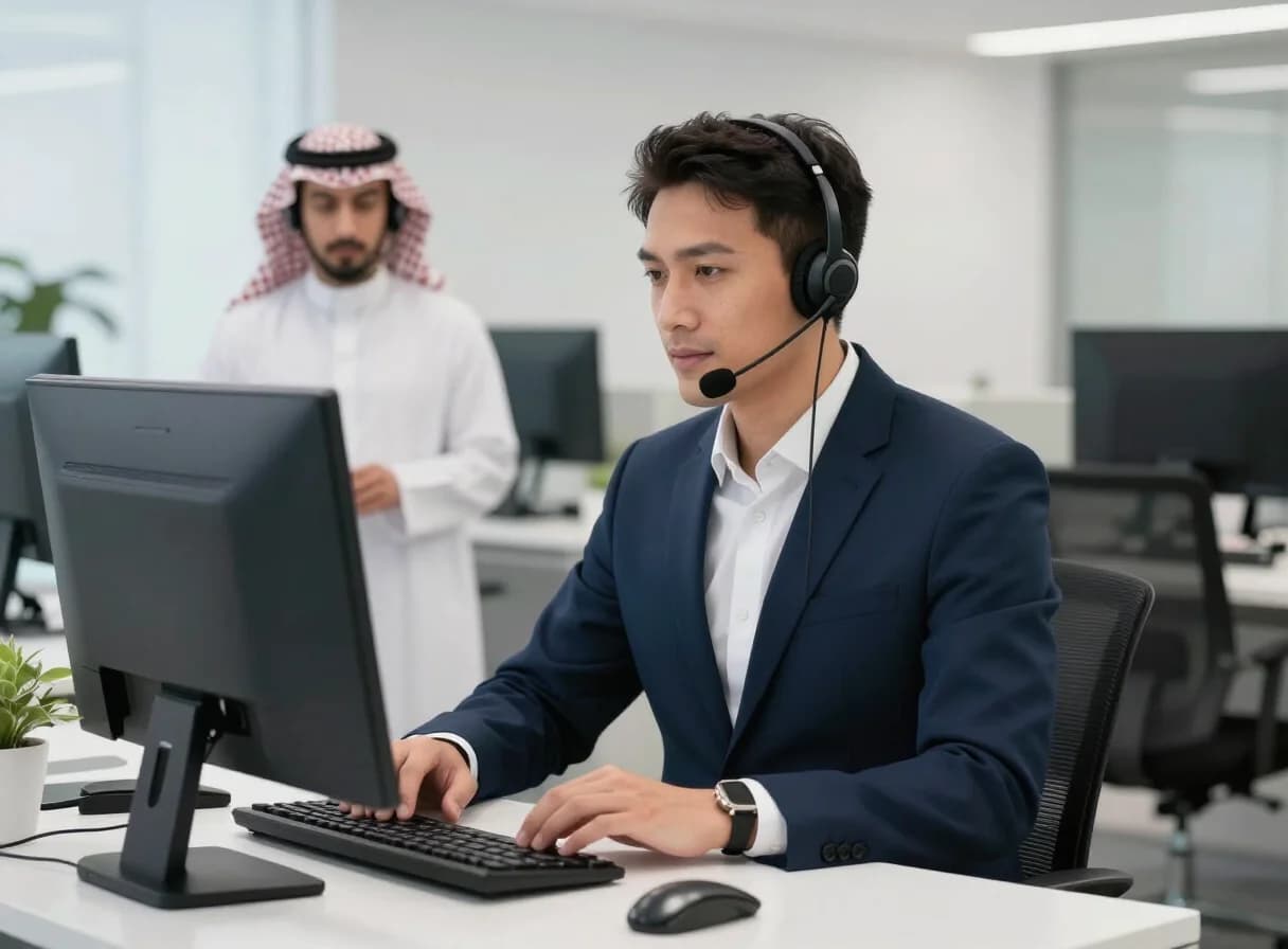 Technical support for business users and systems